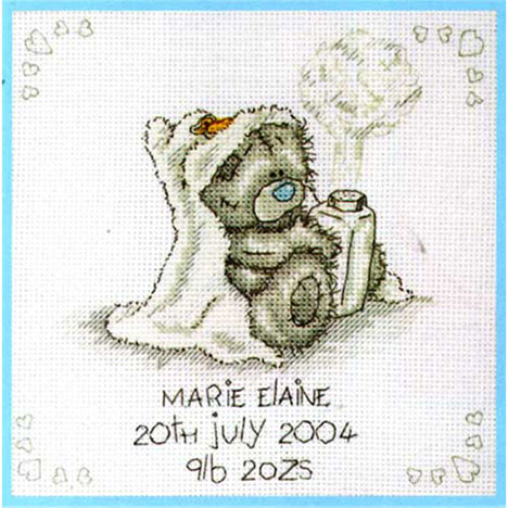 Baby Powder Me to You Bear Cross Stitch Kit £10.19